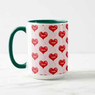 Eu te amo... caneca romântica