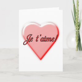 Eu te amo cartão
