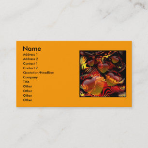 Eu te amo Cartão de visita