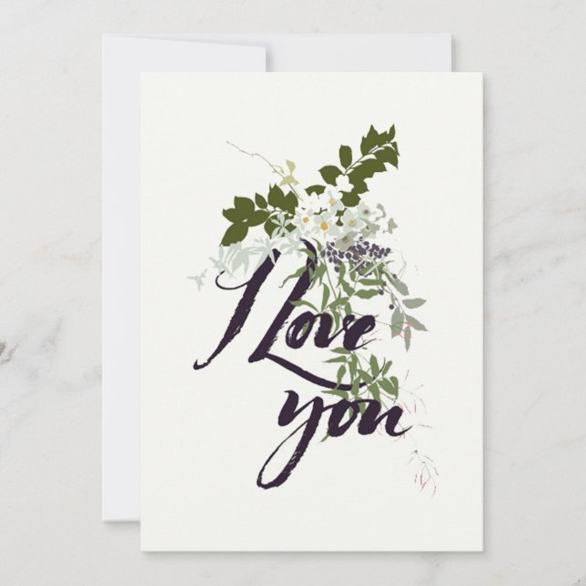 Eu Te Amo Cartaz (Frente)