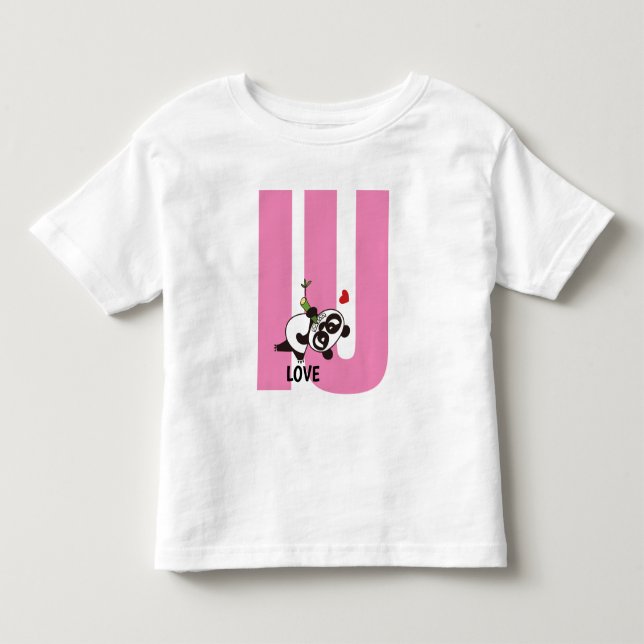 Eu te amo com uma camiseta de rosto irritada (Frente)