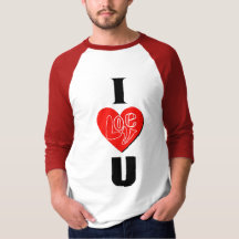 Eu Te Amo Design De Camiseta