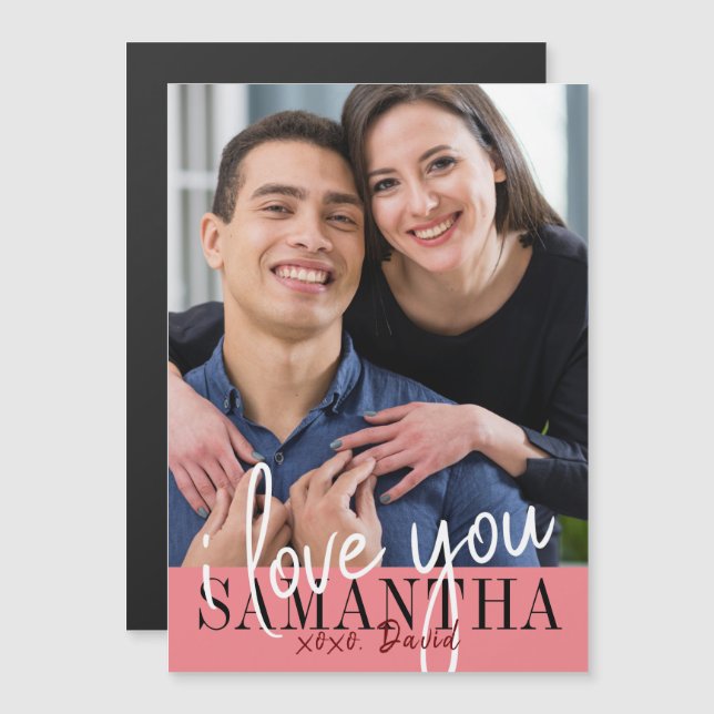 Eu Te Amo Foto De Dia de os namorados (Frente/Verso)