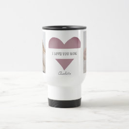 Eu Te Amo Mãe - Caneca de viagem Personalizada De