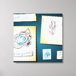 Eu te amo mãe, canvas