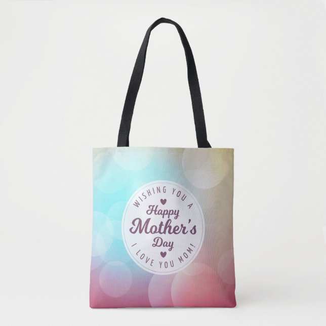 Eu Te Amo, Mãe Dia de as mães | Tote Bag (Frente)
