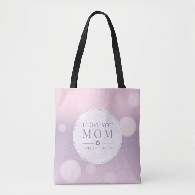 Eu Te Amo, Mãe Dia de as mães | Tote Bag (Frente)