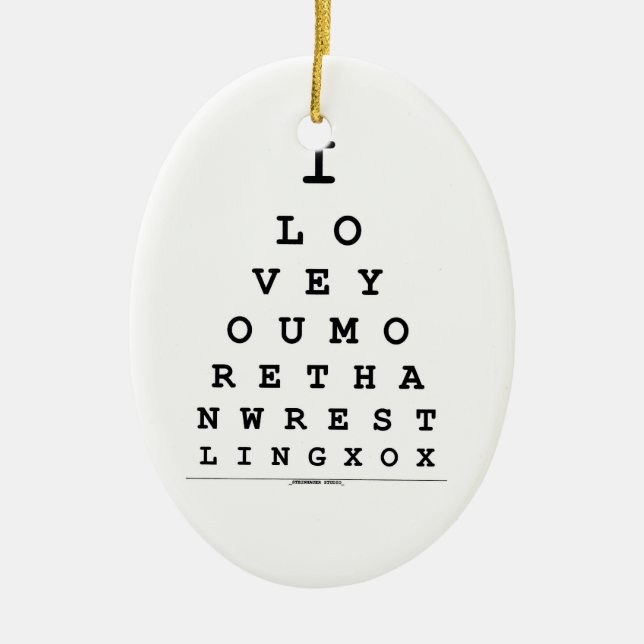 Eu te amo mais do que o ornamento da luta (Frente)