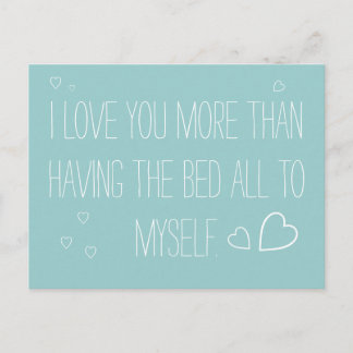 Eu te amo mais sinto sua falta do cartão postal de