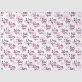 Eu Te Amo Papel Tecidual