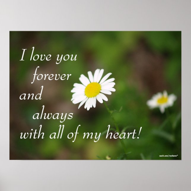 Eu Te Amo Para Sempre Poster (Frente)