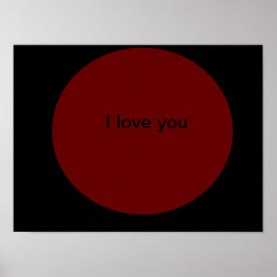 Eu te amo poster