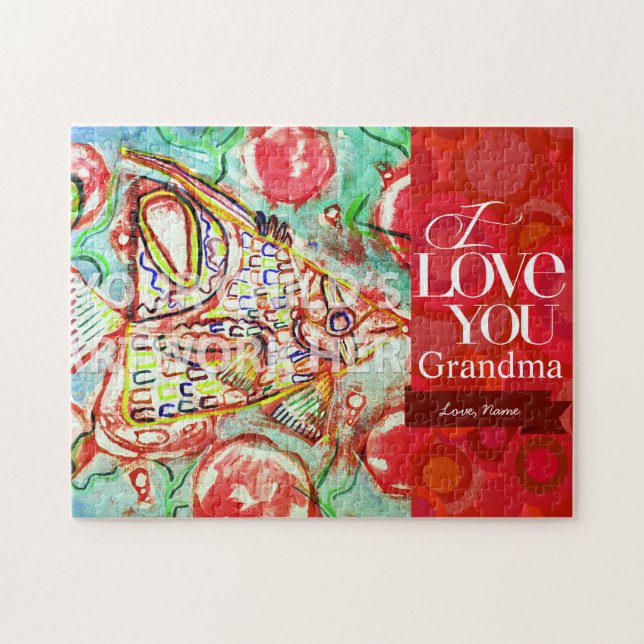 Eu te amo quebra-cabeça $20,95 (Horizontal)
