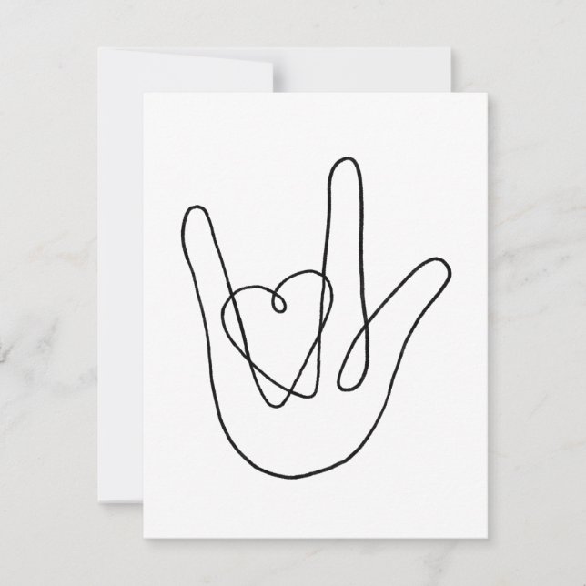 Eu te amo Sinal (Frente)