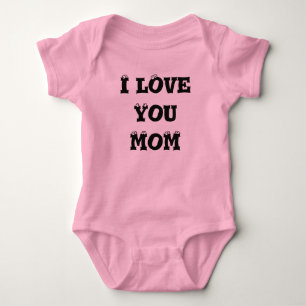 Eu te amo t-shirt da mãe