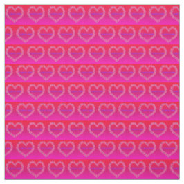 Eu Te Amo Tecido Fundo Rosa
