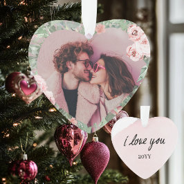 Eu Te Amo Um Ornamento Em Forma De Coração Dia de