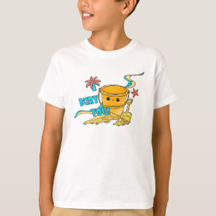 Eu te mato - T-Shirt de praia do garoto engraçado