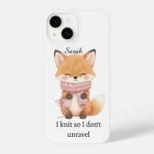 Eu teço para não desfazer a Capinha para iPhone 14