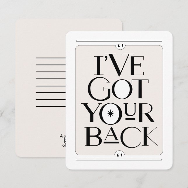 Eu tenho a sua placa plana preta (Frente/Verso)