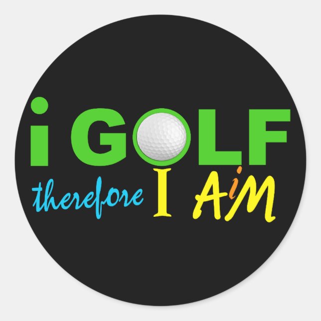 Eu tenho adesivos GOLF (Frente)