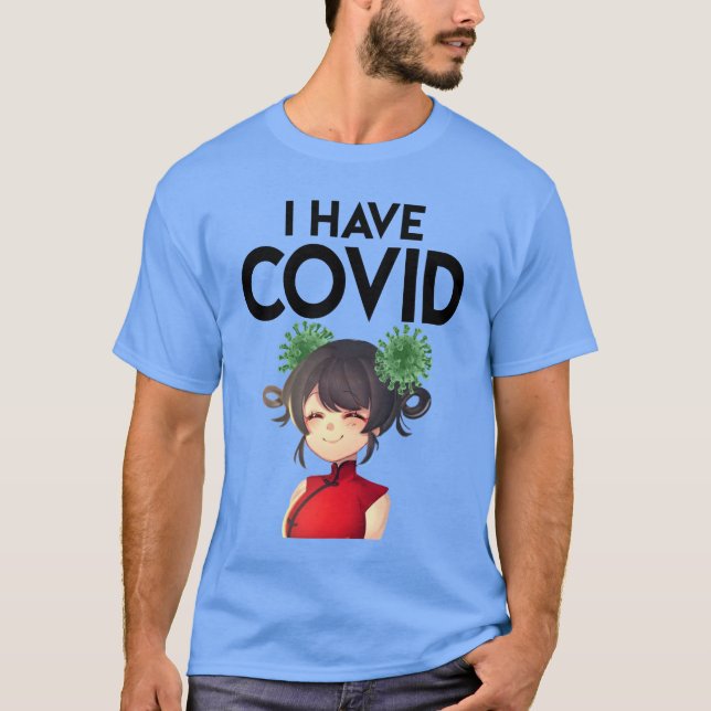 Eu Tenho Camisa De T Covid (Frente)