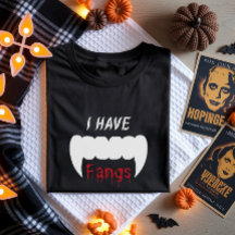 Eu Tenho Camiseta De Halloween De Vampiro De Presa