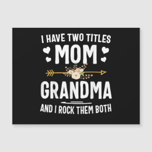 Eu Tenho Dois Títulos Mamãe e Avó