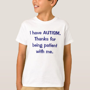 Eu tenho obrigados do AUTISMO para ser t-shirt