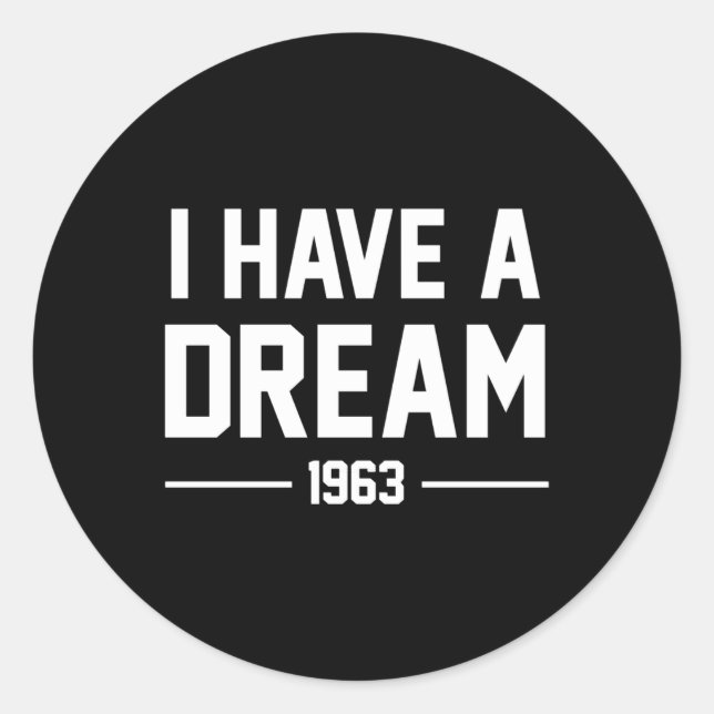 Eu Tenho Um Autocolante Sonho 1962 (Frente)