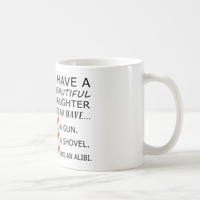 Eu tenho uma caneca bonita do dia dos pais da (Direita)