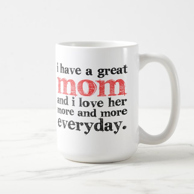 Eu tenho uma grande caneca de café da mamã (Direita)