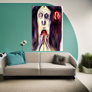 Eu tinha um pesadelo AI Art Poster