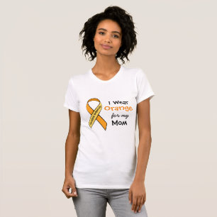 Eu Uso Laranja pela Camisa de Conscientização da E