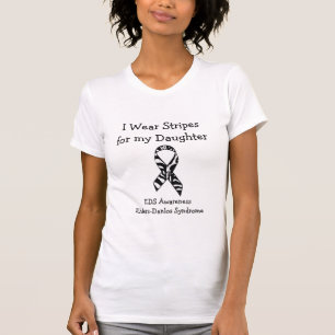 Eu Uso Listras para a Minha Filha Camiseta de Cons