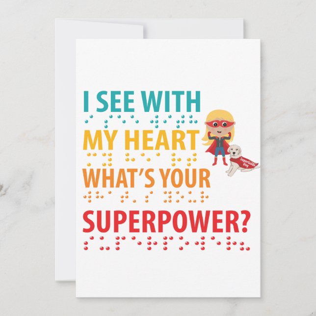 Eu Vejo Com Minha Garota Do Coração - Cegueira Bra (Frente)