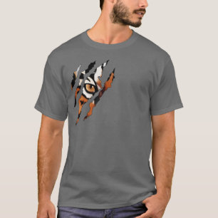 Eu Vejo Você. Tigre - Camiseta De Olho E Alça
