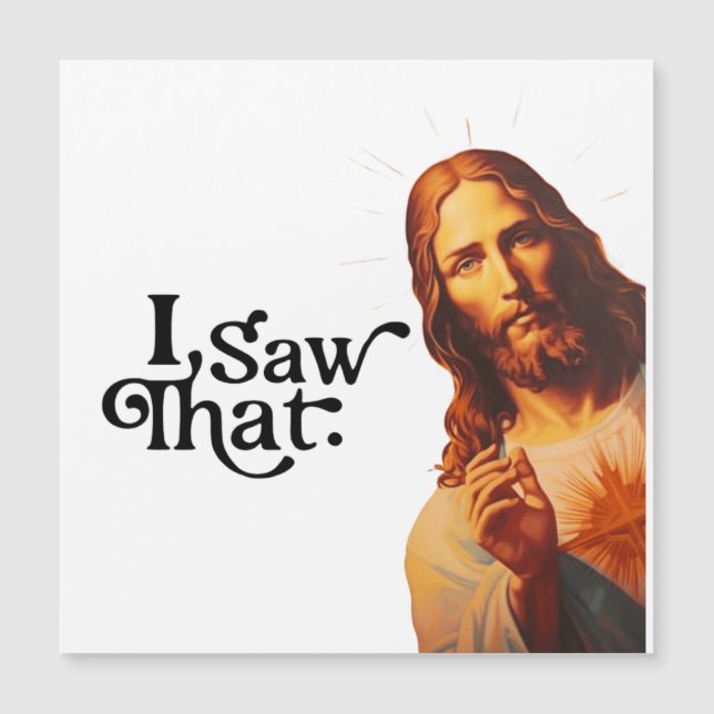 Eu Vi Isso, Arte de Jesus, Eu Vi Esse Jesus  (Frente)