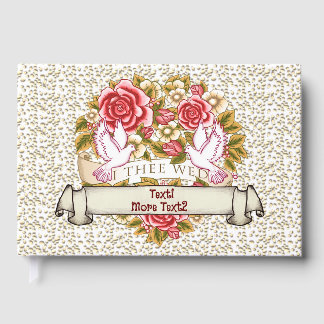 Eu vi o livro de convidados do casamento