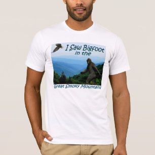 Eu vi o t-shirt cabido do Bigfoot-Excelente