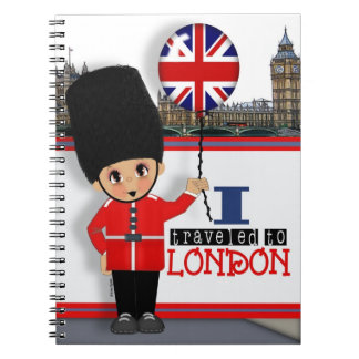Eu viajei ao caderno de Londres