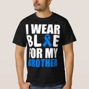 Eu Visto Azul Para Minha Camisa Irmão Sensibilizaç