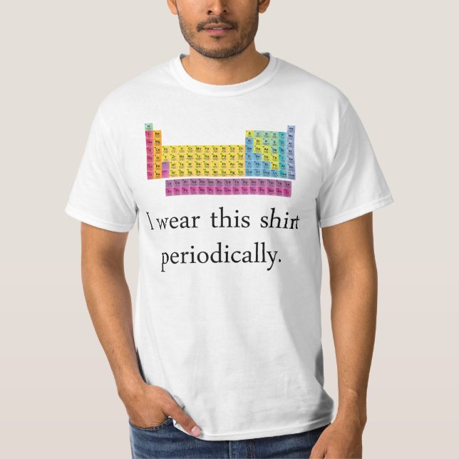 Eu visto esta camisa periòdicamente (Frente)