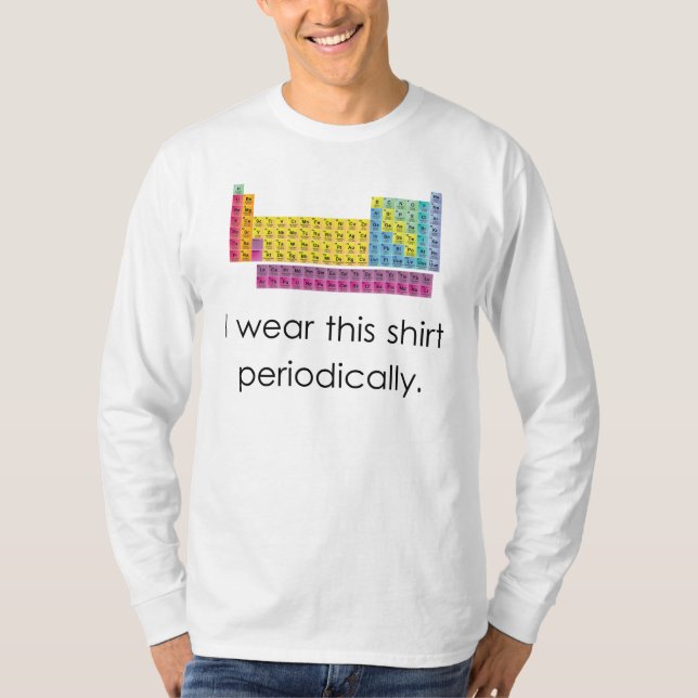 Eu visto esta camisa periòdicamente (Frente)