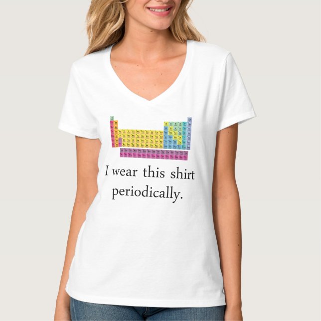 Eu visto esta camisa periòdicamente (Frente)