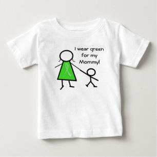 Eu visto verde para a camisa da minha mamãe