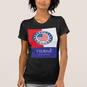 Eu votei o t-shirt