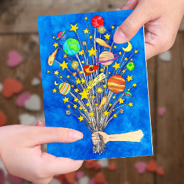 Eu vou te dar a lua e o cartão das estrelas