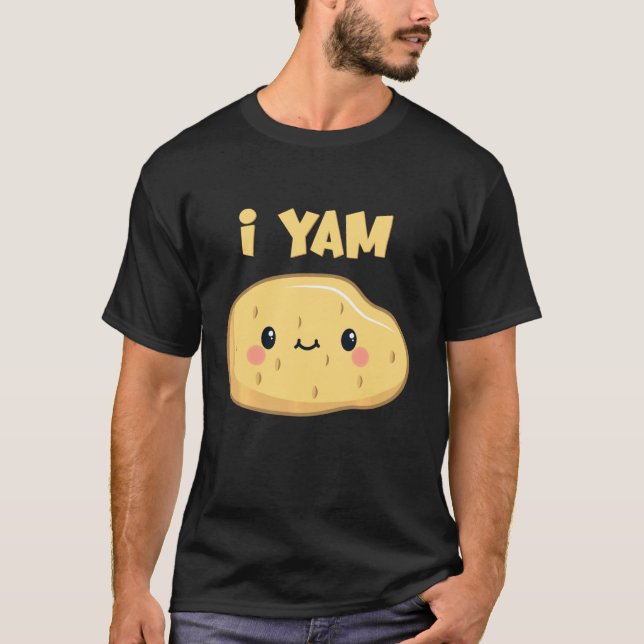 Eu Yo Shirt Cava Minha Camisa De Batata Doce Que E (Frente)
