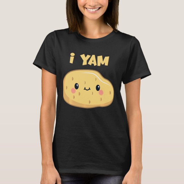 Eu Yo Shirt Cava Minha Camisa De Batata Doce Que E (Frente)